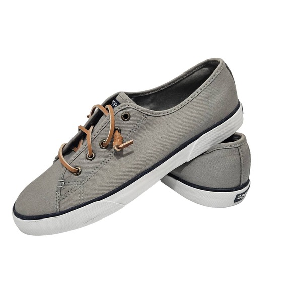 Sperry Shoes New Sperry Top Sider Seacoast Charcoal Canvas No